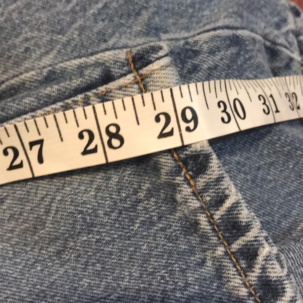 Vintage Worn Faded Levi’s 501 Button Fly Jeans 38 - Picture 7 of 9